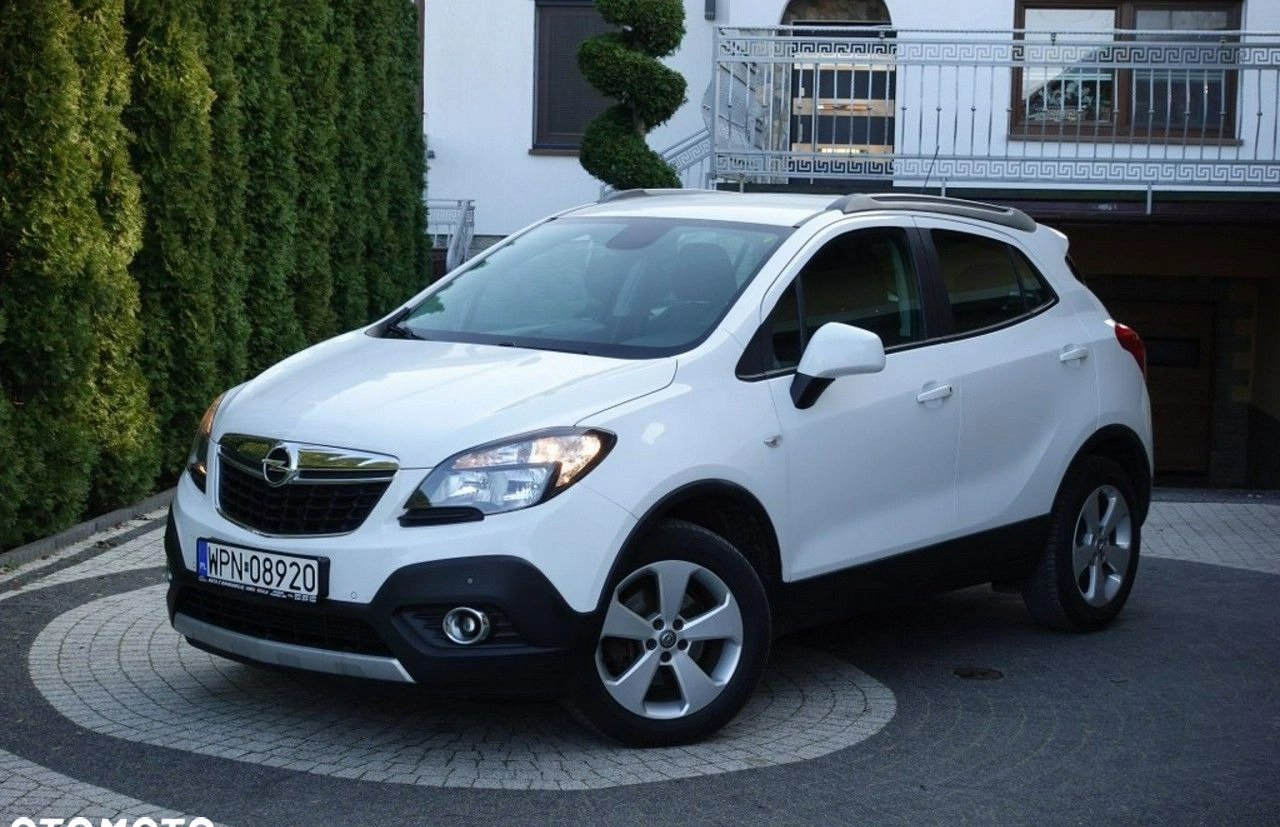 Opel Mokka cena 40900 przebieg: 201000, rok produkcji 2015 z Dziwnów małe 211